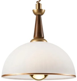 Lustr retractabil CHIARA 1xE27/60W/230V maro/stejar