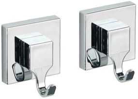 Set 2 umerase pentru baie SQUARE , Vacuum-Loc, Wenko