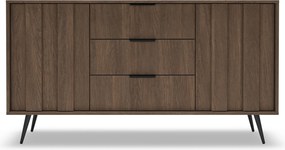 Comodă cu sertare Flaro 153 cm - stejar Dunin