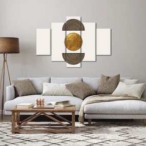 Tablou - Ornament de aur N⁰1 (150x105 cm)