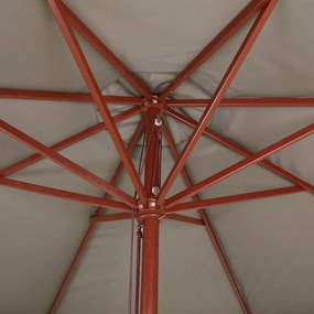 Deuba Floarea soarelui de gradina Ø330 cm - taupe