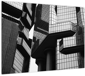 Tablou - Cladiri de sticlă (70x50 cm)