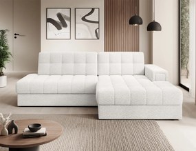 Coltar extensibil cu spatiu oentru depozitare, 240x150x82 cm, Blezalt R, Eltap (Culoare: Gri deschis / Sola 4)