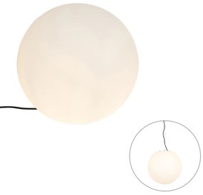 Lampă modernă de exterior albă 45 cm IP65 - Nura