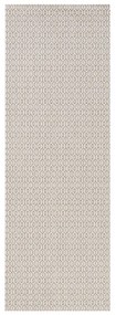 Covor pentru exterior NORTHRUGS Meadow, 80 x 200 cm, gri