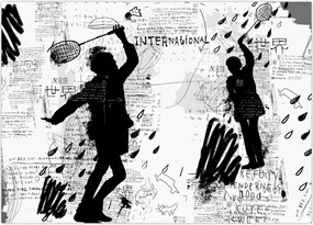 Tablou - Artă stradală - zarvă (70x50 cm)