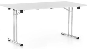 Masa plianta 160 x 80 cm, gri deschis