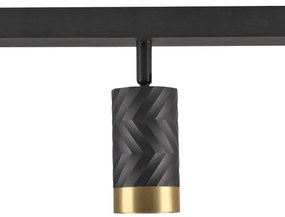 Spot ARRAS 3xGU10/10W/230V negru