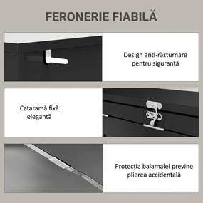HOMCOM Birou Modern Pliabil cu Bibliotecă și Tablă, din Lemn și Metal, 98x51x153 cm, Negru | Aosom Romania