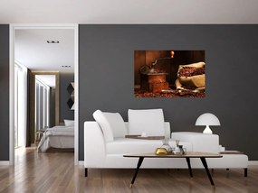 Tablou cu cafea (90x60 cm)