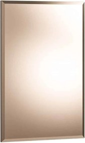Oglindă lemn masiv nuc Zion 60x90cm Crem-