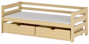 Pat pentru copii 90 x 190 cm Erin (cu somieră și sp. depozitare) (Pin). Promo -10%. 1012868