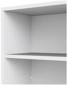 Bibliotecă modulară albă 89x113 cm Prima – Tvilum