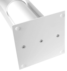 SUPORT METALIC din BAMBUS ALB White 390727