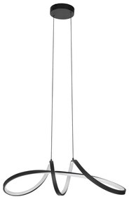 Lustră LED RGBW dimabilă pe cablu Eglo 901159 CALAROSSA-Z LED/22W/230V negru