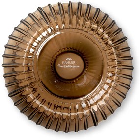 Vază din sticlă Kähler Design Omaggio, înălțime 18,5 cm, maro