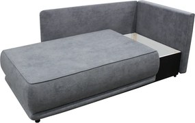 Canapea extensibilă, culoare gri, LIAMI