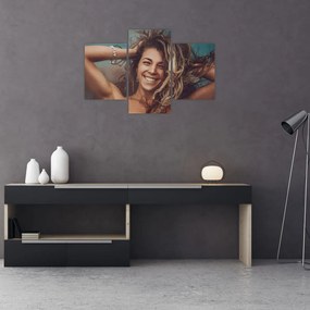 Tablou - Portretul unei femei tinere (90x60 cm)