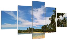 Tablou cu plajă (125x70 cm), în 40 de alte dimensiuni noi