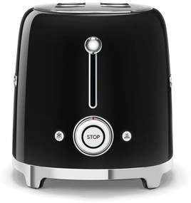 Prăjitor de pâine negru Retro Style – SMEG