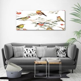 Tablou pe pânză canvas Plante forest păsări