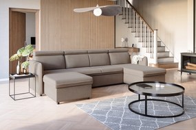 Colţar Barcelia U extensibil - țesătură de acoperire Asti 03