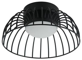 Plafonieră LED BETSY, 12 W, 230 V, Ø 25 cm, negru