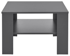Juskys Masuta de cafea 60x60cm - gri inchis