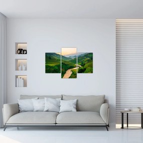 Tablou - Terase de orez II. (90x60 cm)