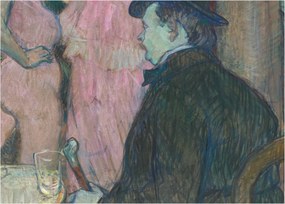 Tablou - Henri de Toulouse-Lautrec, Maxime Dethomas, reproducere (70x50 cm)