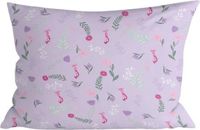 Husa de perna din microfibra LILAVIE 70x90 cm, violet deschis