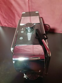 La mâna a doua: Espressor cafea macinata si capsule 8in1 Oliver Voltz OV51171N8M, 1450W, 1 L, 5 adaptoare, 19 bar, Negru/Argintiu