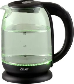 Fierbator Apa ZILAN ZLN3956, 2200W, 1.7L, Control Temperatura, Iluminare LED, Sticla