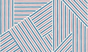 Fototapet, Different Directions, Pink &amp; Blue, Rebel Walls