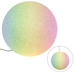 Lampă inteligentă de exterior gri 77 cm IP44 incl. Wifi A60 - Nura