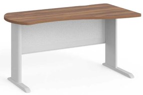 Birou de colt Manager 140 x 80 cm, dreapta, nuca warmia