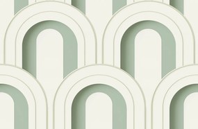 Tapet Arch Deco Bijou, Soft Green, Rebel Walls, 5 mp / rola