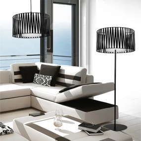 Lampă de podea HARMONY BLACK 1xE27/60W/230V