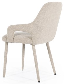 Scaun Fika din tesatura taupe