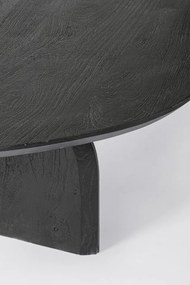 Masuta de cafea neagra, din lemn de mango, 135x76x38 cm, Monterrey Bizzotto