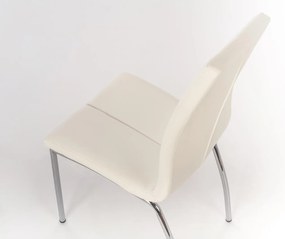 STONES Scaun din piele ecologică 43cm X 44cm H. 92cm | Aosom Romania