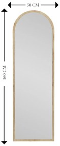 Oglinda Emma Natural 50 x 160 cm