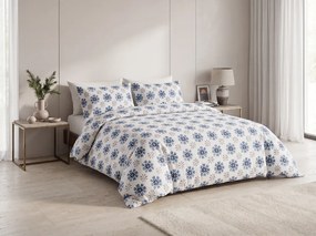 Lenjerie cocolino ICY FLAKES albă Dimensiune lenjerie de pat: 2 buc 70 x 90 cm | 200 x 220 cm