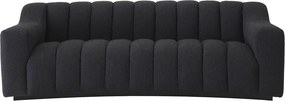 Canapea design LUX Kelly S boucle negru 115144 HZ