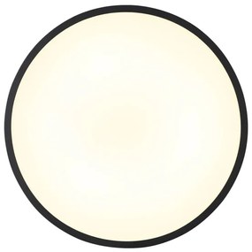 Globo 41566-20S - Plafonieră LED NIELSEN, 20W, 230V, Ø 30 cm, neagră