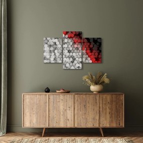 Tablou - 3D hexagoane (90x60 cm)