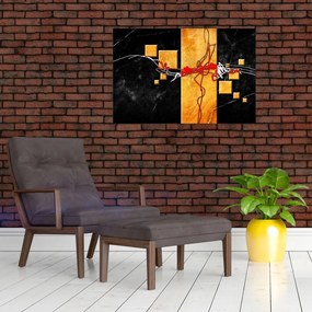 Tablou abstract - Dansatoare (90x60 cm)