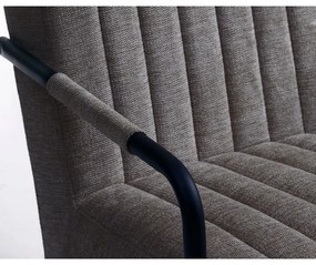 Fotoliu gri închis Trout – Unique Furniture