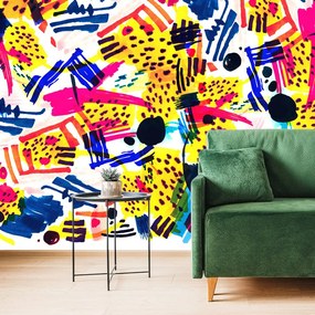 Tapet autoadeziv abstracție pop art
