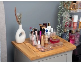 Organizator de baie pentru cosmetice din plastic – Addis